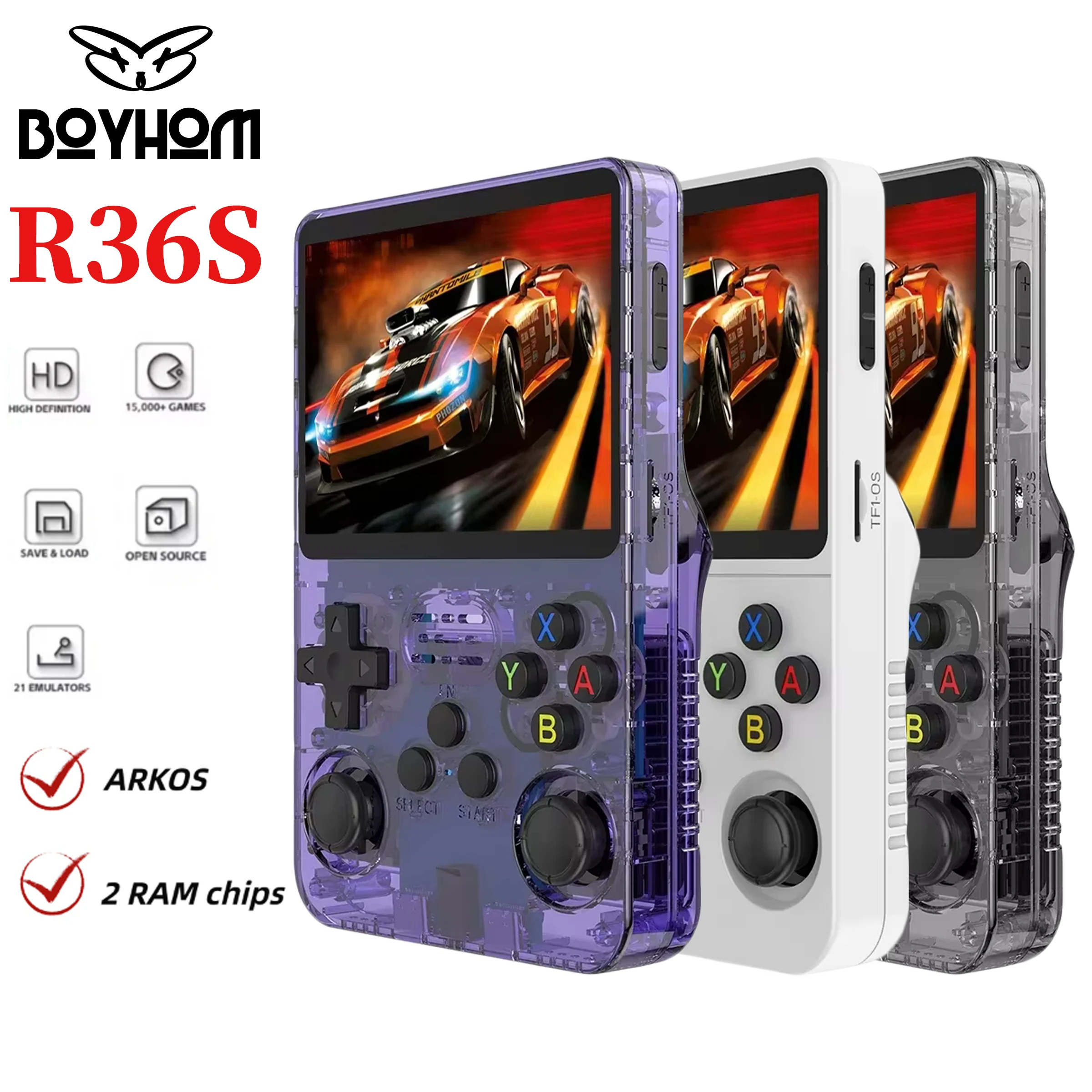 R36S Retro Handheld Console